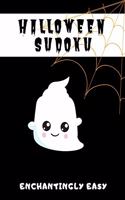 Halloween Sudoku Enchantingly Easy: 100 Easy Puzzles In Large Print Halloween Themed