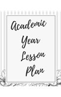 Academic Year Lesson Plan: TEACHER JOURNAL/ORGANIZER INFO SHEET School Lesson Planner Teacher Record Book Teacher Notebooks and Journals Academic notebooks