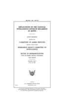 Implications of the National Intelligence Estimate regarding al Qaeda