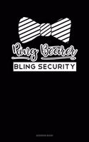 Ring Bearer Bling Security: Address Book(7 Address Book)