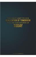 The Only Limit to Our Realization of Tomorrow Will Be Our Doubts of Today