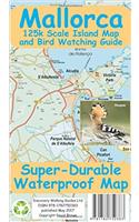 Mallorca Super Durable Map and Bird Watching Guide