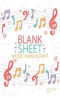 Blank Sheet Music Manuscript