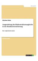 Ausgestaltung des Risikostrukturausgleichs in der Krankenversicherung: Eine vergleichende Analyse(German)