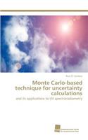 Monte Carlo-based technique for uncertainty calculations