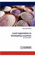 Land registration in developing countries