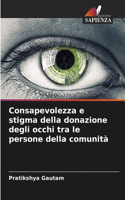 Consapevolezza e stigma della donazione degli occhi tra le persone della comunità