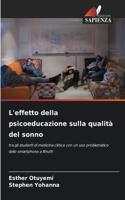 L'effetto della psicoeducazione sulla qualità del sonno