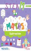 Subtraction - STEAM Maths Activity Workbook for Kids 4+ Years