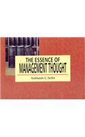 The Essence of Management Thought