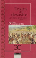 Textos del desastre