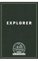 Explorer I Camping Logbuch I Reisetagebuch