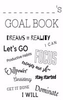 My Goal Book