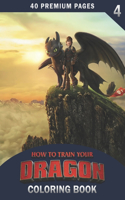 How To Train Your Dragon Coloring Book Vol4