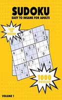 1000 Sudoku Easy to Hard for Adults