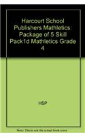Harcourt School Publishers Mathletics: Package of 5 Skill Pack1d Mathletics Grade 4