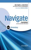 Navigate: Elementary A2: Coursebook, e-book, and online practice for skills, language and work