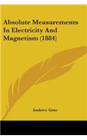 Absolute Measurements In Electricity And Magnetism (1884)