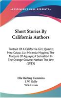 Short Stories By California Authors