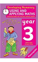 Using and Applying Maths Year 3 (Developing Numeracy) Paperback
