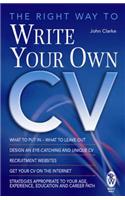 Right Way to Write Your Own CV