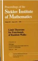 Limit Theorems For Functionals Of Random Walks