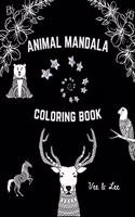 Animal Mandala Coloring Book