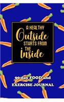 90 Day Food and Exercise Journal