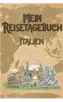 Mein Reisetagebuch Italien: 6x9 Reise Journal I Notizbuch mit Checklisten zum Ausfüllen I Perfektes Geschenk für den Trip nach Italien für jeden Reisenden