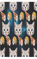 Funny Pizza Cat Notebook: Funny Pizza Cat Notebook, Journal, Diary size 6x9