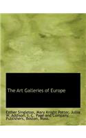 The Art Galleries of Europe