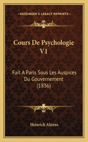 Cours De Psychologie V1