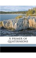 A Primer of Quaternions