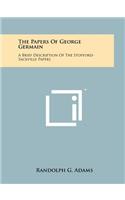 Papers of George Germain