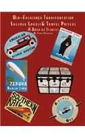 Old Fashioned Transportation Luggage Labels & Travel Posters