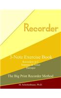 3-Note Exercise Book
