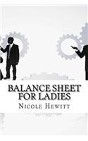 Balance Sheet For Ladies