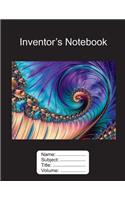 Inventor's Notebook. 8.5"x11" 100 Pages Graph Paper