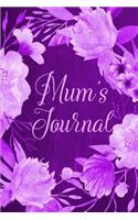 Chalkboard Journal - Mum's Journal (Purple)