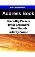 Address Book Green Bay Packers Trivia Crossword & WordSearch Activity Puzzle