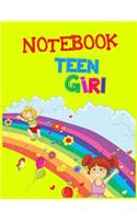 Notebook Teen Girl: Journal Notebook Lined Pages