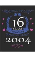We still in love 16 years Anniversary since January 2004