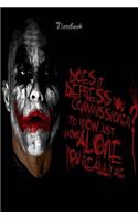 The Jocker Design 70 Notebook Comics For Jocker Fans and Lovers