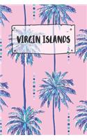 Virgin Islands: Ruled Travel Diary Notebook or Journey Journal - Lined Trip Pocketbook for Men and Women with Lines
