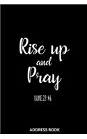 Rise Up and Pray Address Book