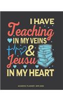 Christian Teacher Academic Planner 2019-2020