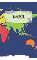 Tunisia: Ruled Travel Diary Notebook or Journey Journal - Lined Trip Pocketbook for Men and Women with Lines