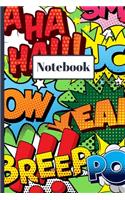 Notebook: Gifts for boys: Notebook Comic Journal To Write In, Lined Notebook (6"x 9")