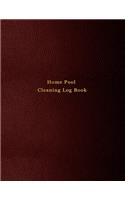 Home Pool Cleaning Log Book: Swimming pool cleaning and repair journal log book for business owners and employees - Aqua blue and green marble cover