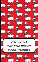 2020-2021 Two Year Weekly Pocket Planner: Pocket Planner 2020 for Purse: 104 Weeks Planner Diary, 2 Year Calendar, Appointments Phone book Password Log (2020-2021 Calendar Planner) 5x8